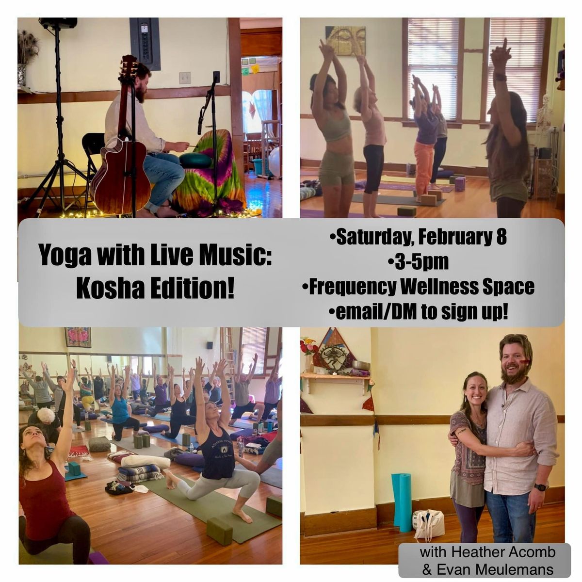 Yoga with live music: Kosha edition!