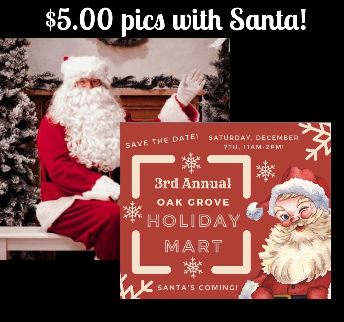 Snapshots with Santa! 