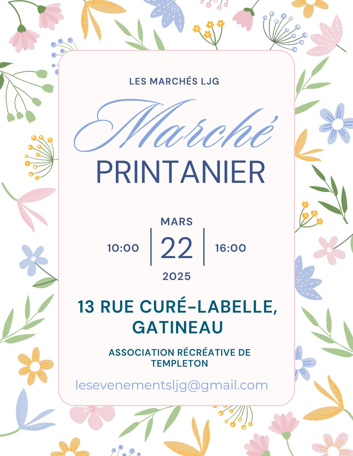 March\u00e9 Printanier, 4ieme \u00e9dition