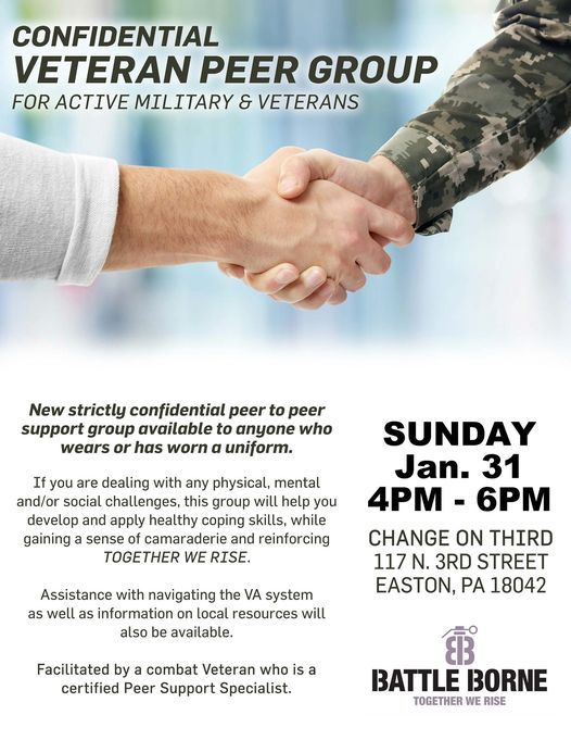 Military and Veteran Peer Support Group
