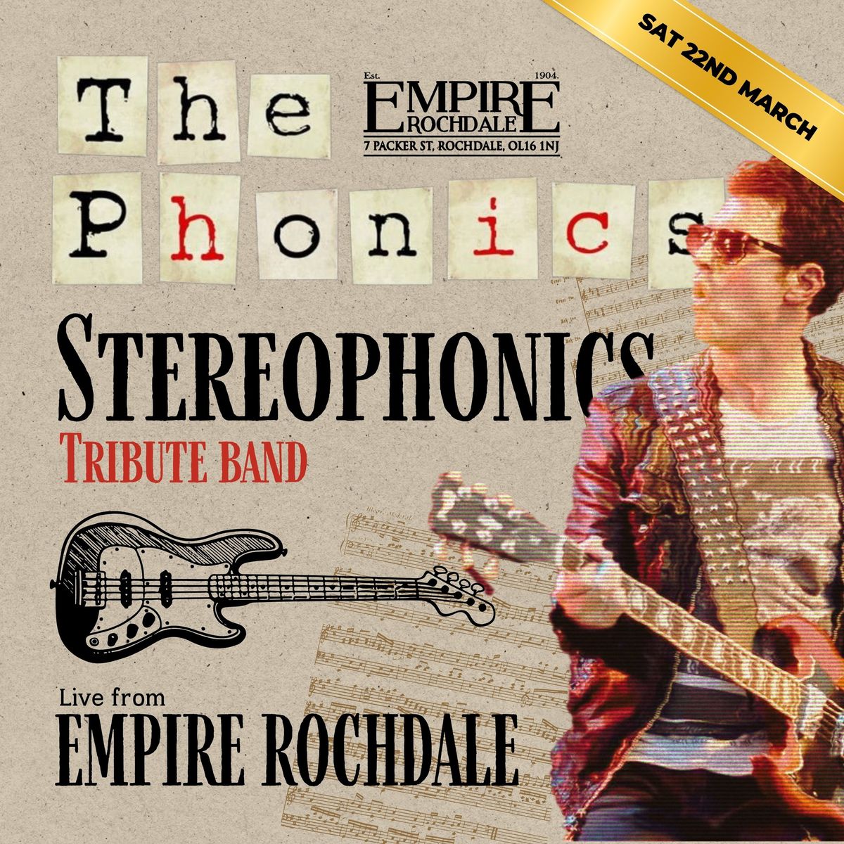 The Phonics (Stereophonics tribute)- Live at The Empire