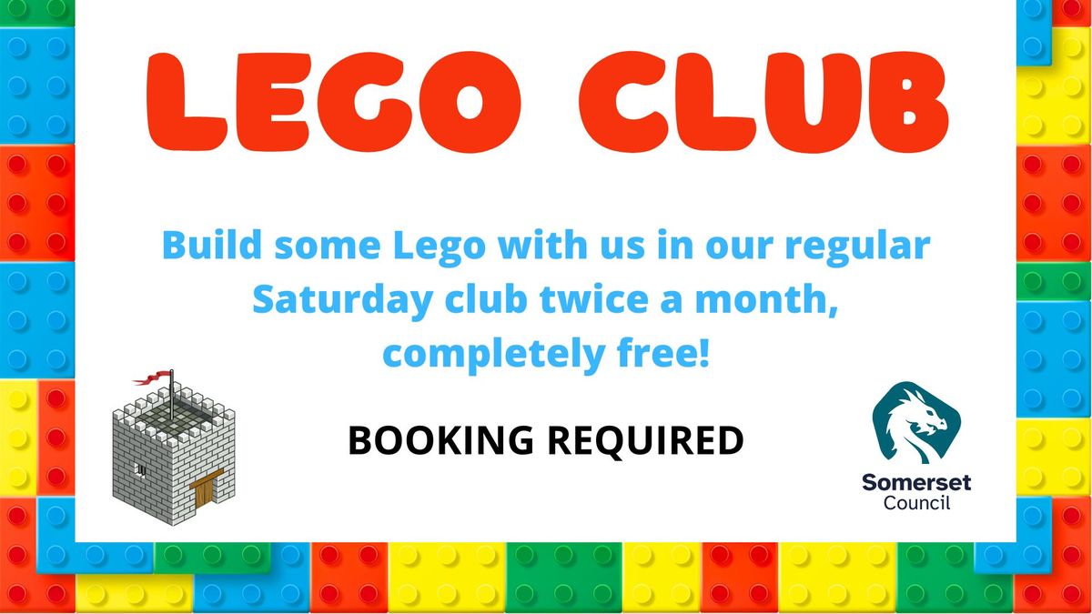 Lego Club (booking essential)