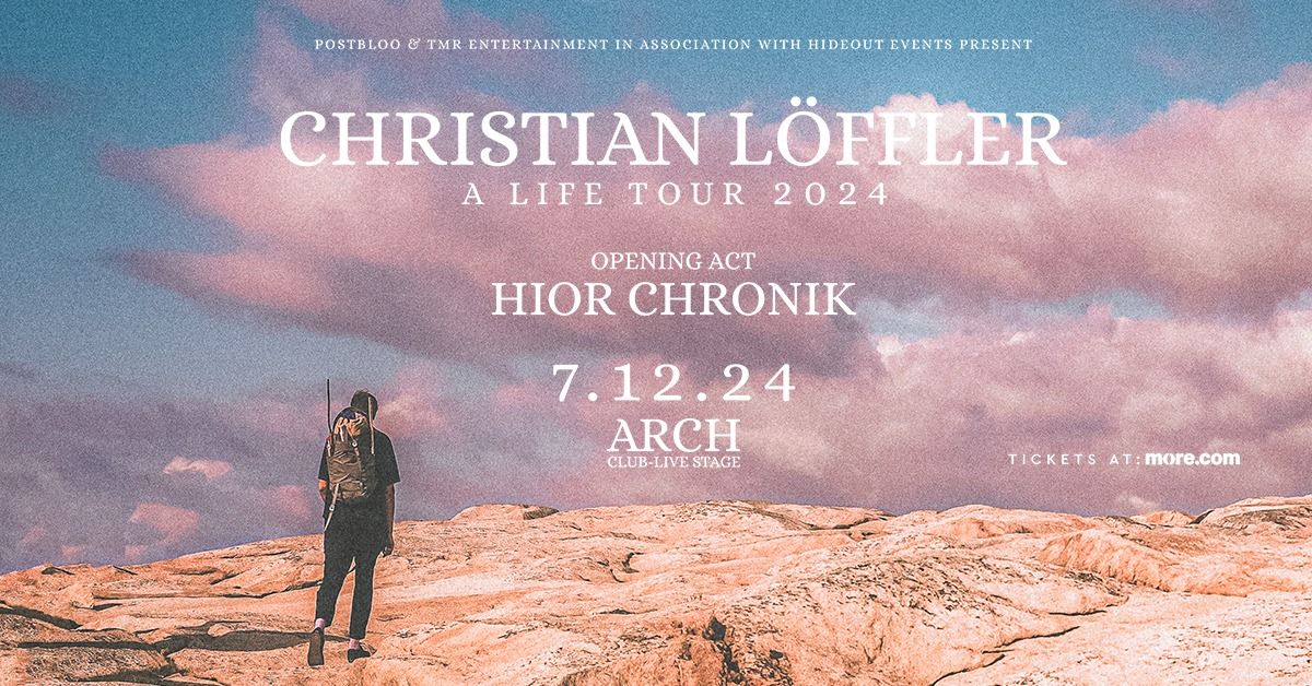 CHRISTIAN L\u00d6FFLER (DE) LIVE IN ATHENS - 7.12 - ARCH CLUB