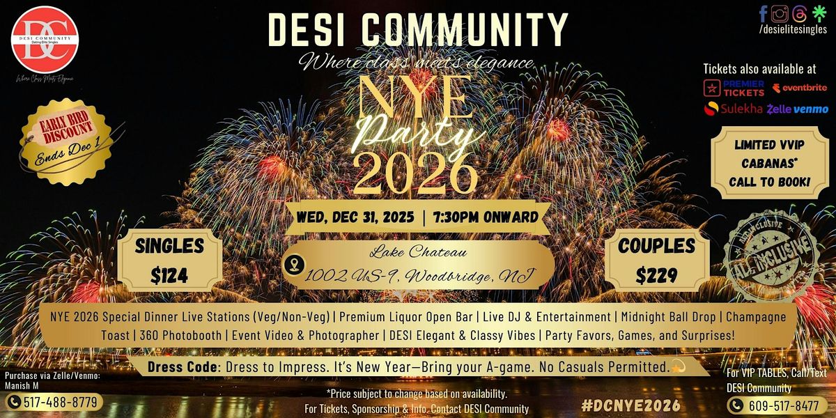 New Year, New Beginnings - A Party Like Never Before!