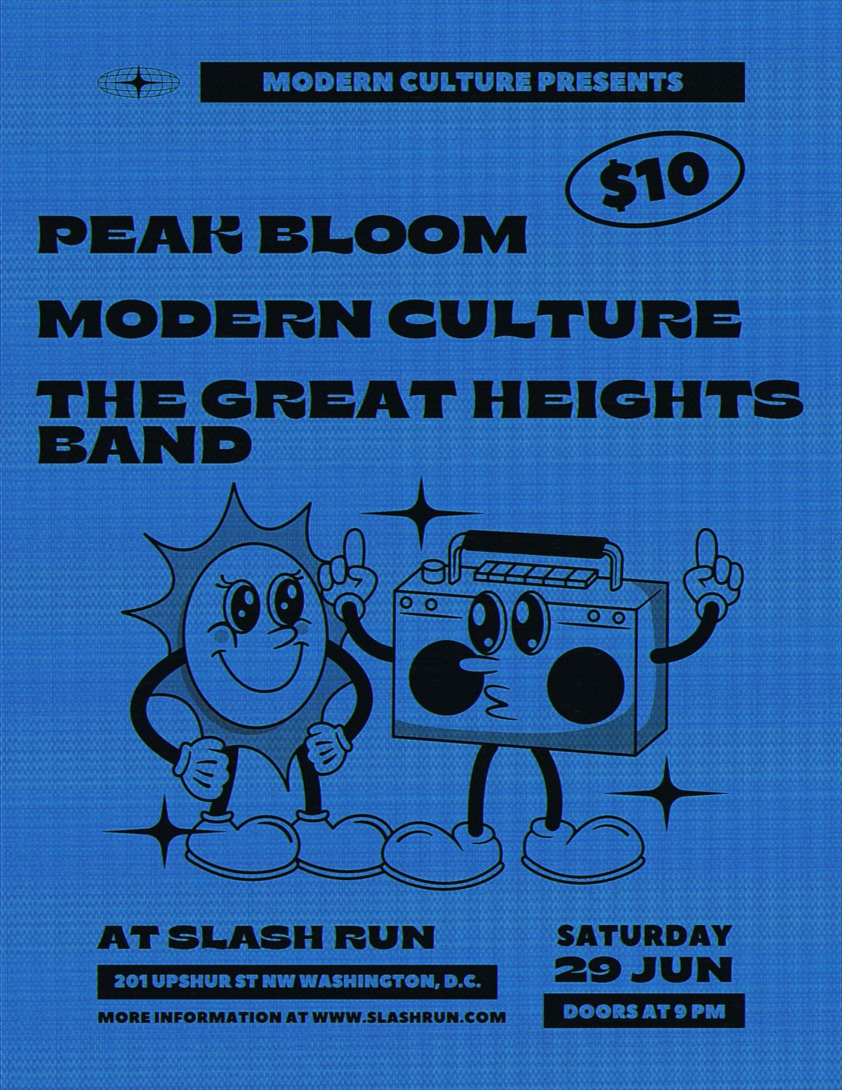 Modern Culture \/\/ Peak Bloom \/\/ The Great Heights Band