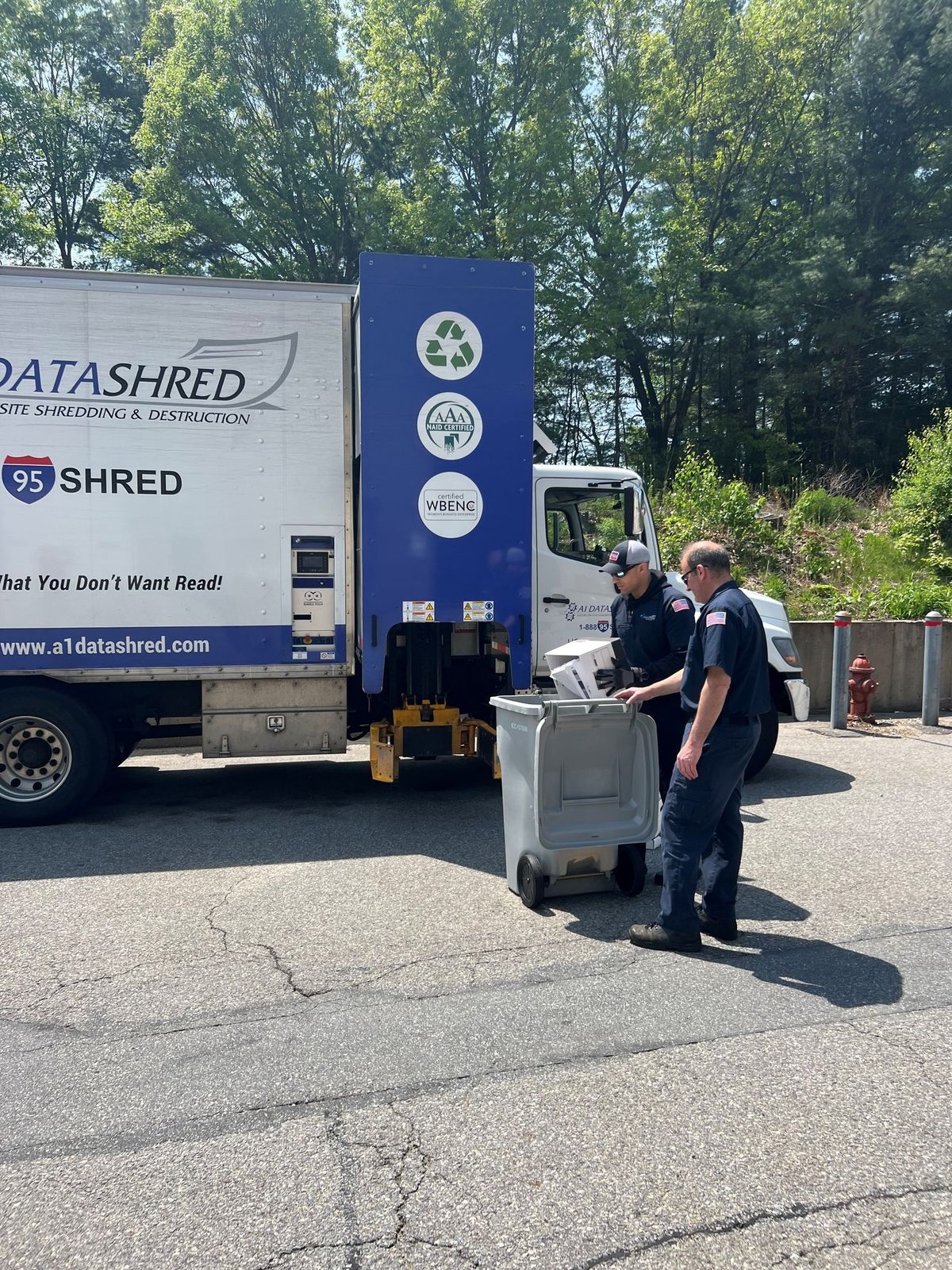 Lowell Five Customer Shred Day, Tewksbury, MA