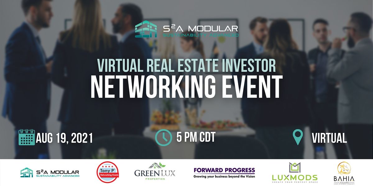 Virtual Investor Networking Event: Construction Disruption The Next Normal