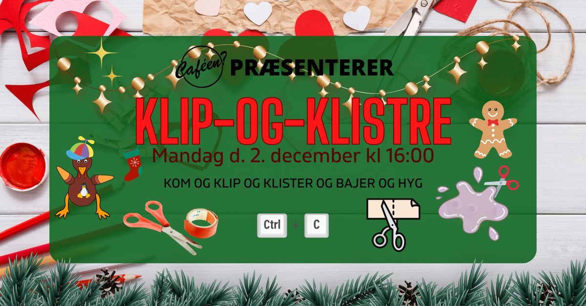 Caf\u00e9en?s Klip-og-Klistre 2024