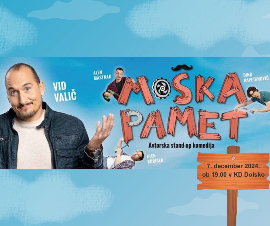 Avtorska stand-up komedija: Mo\u0161ka pamet