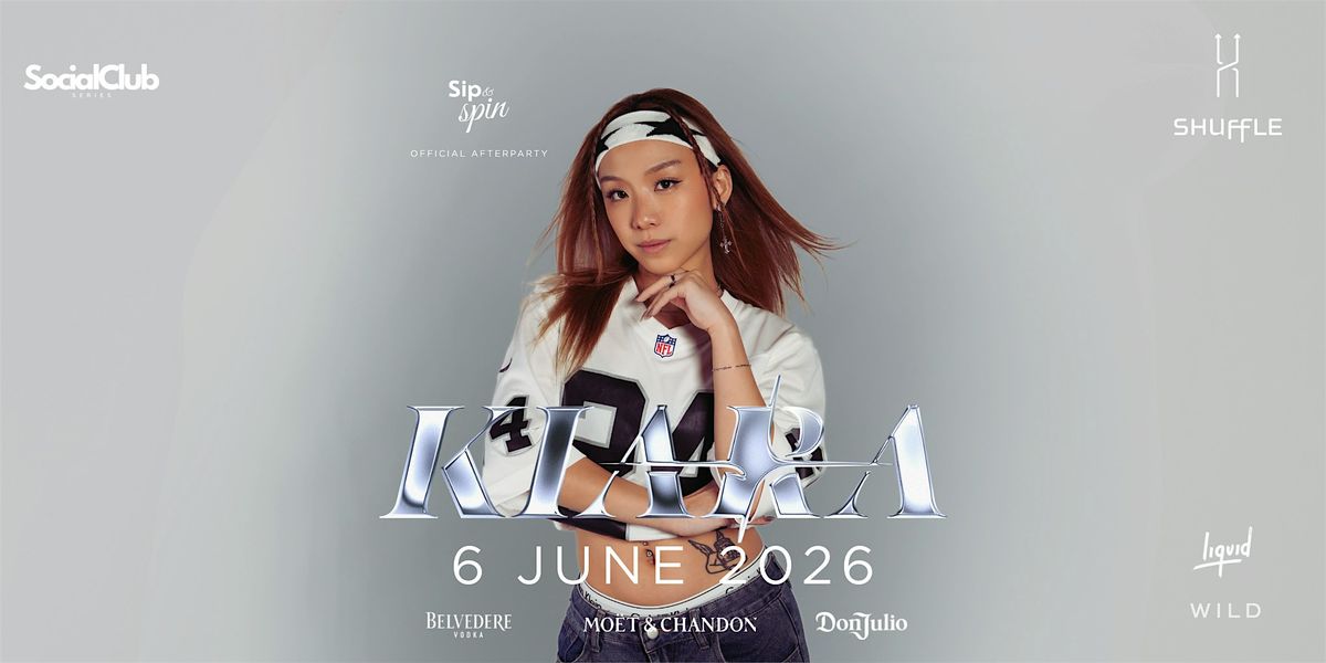 SHUFFLE x SOCIAL CLUB SERIES | ASHLEY KIARA (SIP&SPIN OFFICIAL AFTERPARTY)