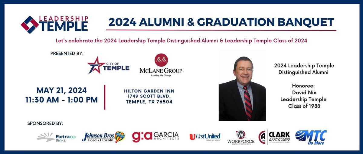 2024 Leadership Temple Alumni & Graduation Banquet