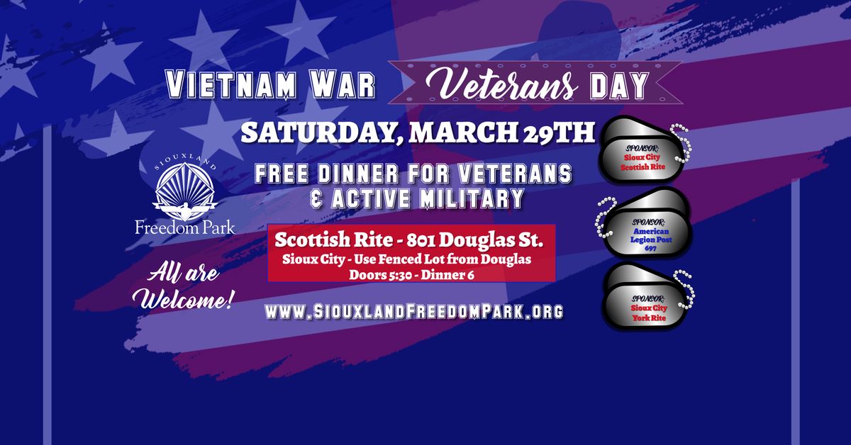 National Vietnam War Veterans Day Dinner