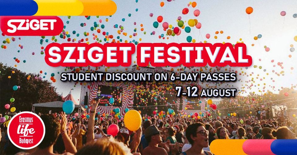 Sziget Festival 2024 with ELB - Discounted Tickets