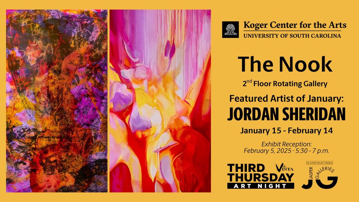 Third Thursday Art Night with Jordan Sheridan