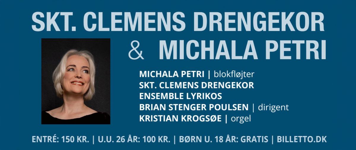 Drengekorets julekoncert med Michala Petri