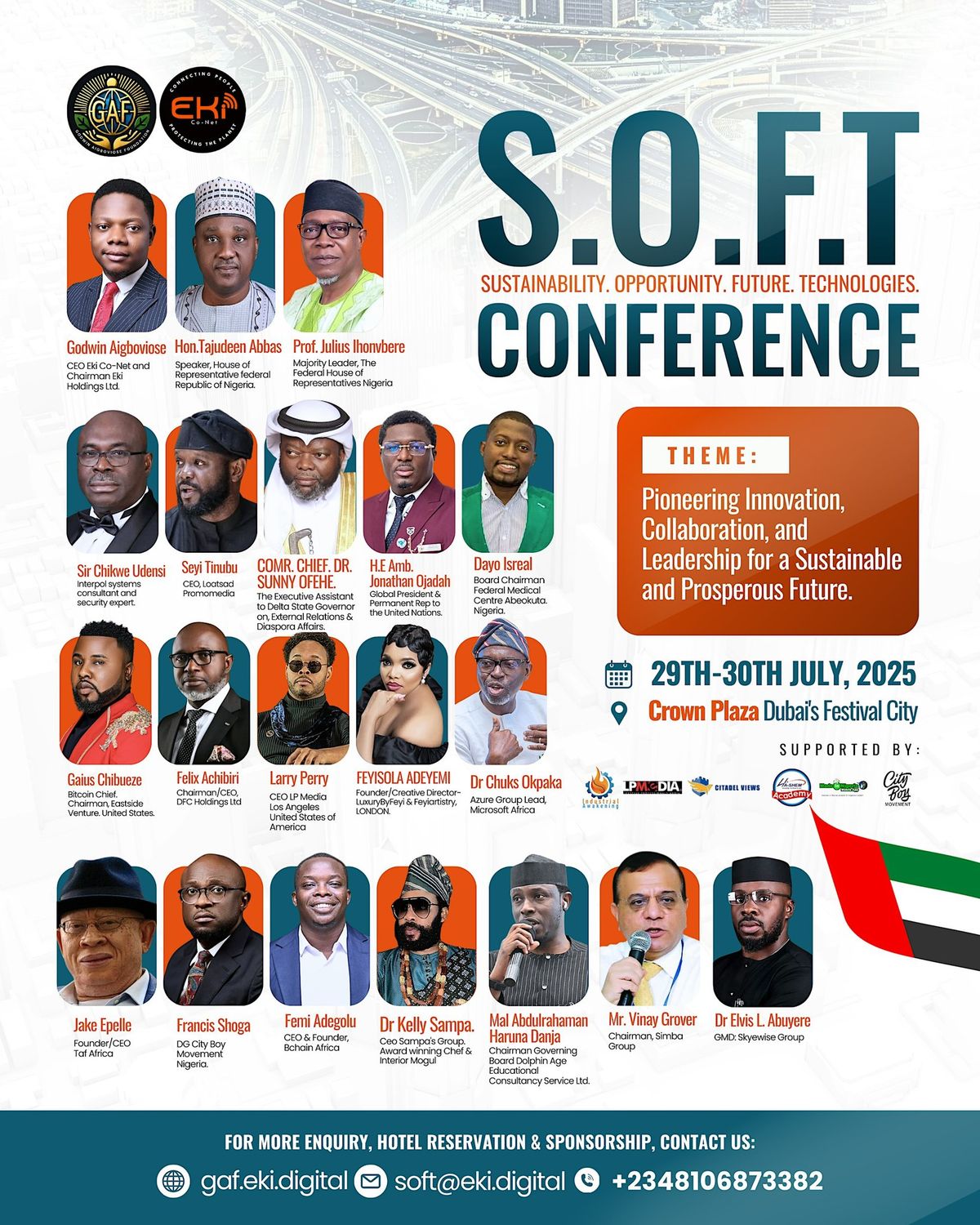 S.O.F.T CONFERENCE DUBAI