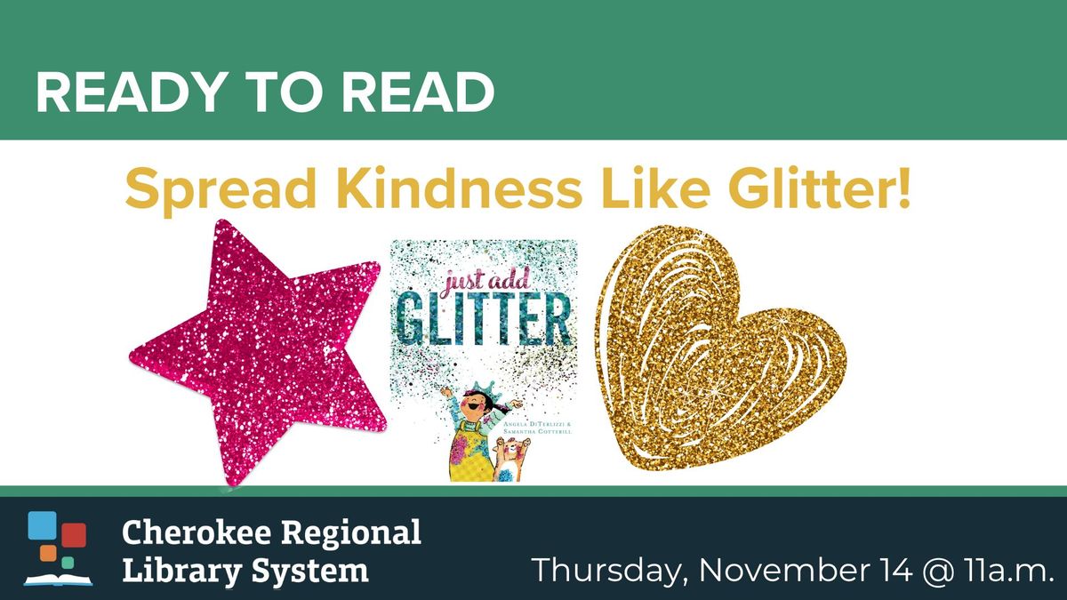 Spread Kindness Like Glitter!