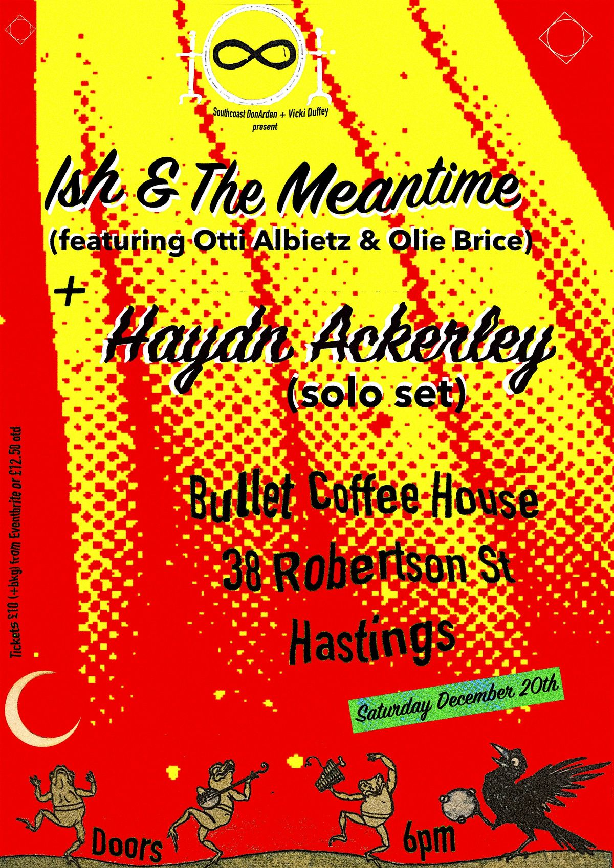 Ish & The Meantime\/Haydn Ackerley live at Bullet Coffee House
