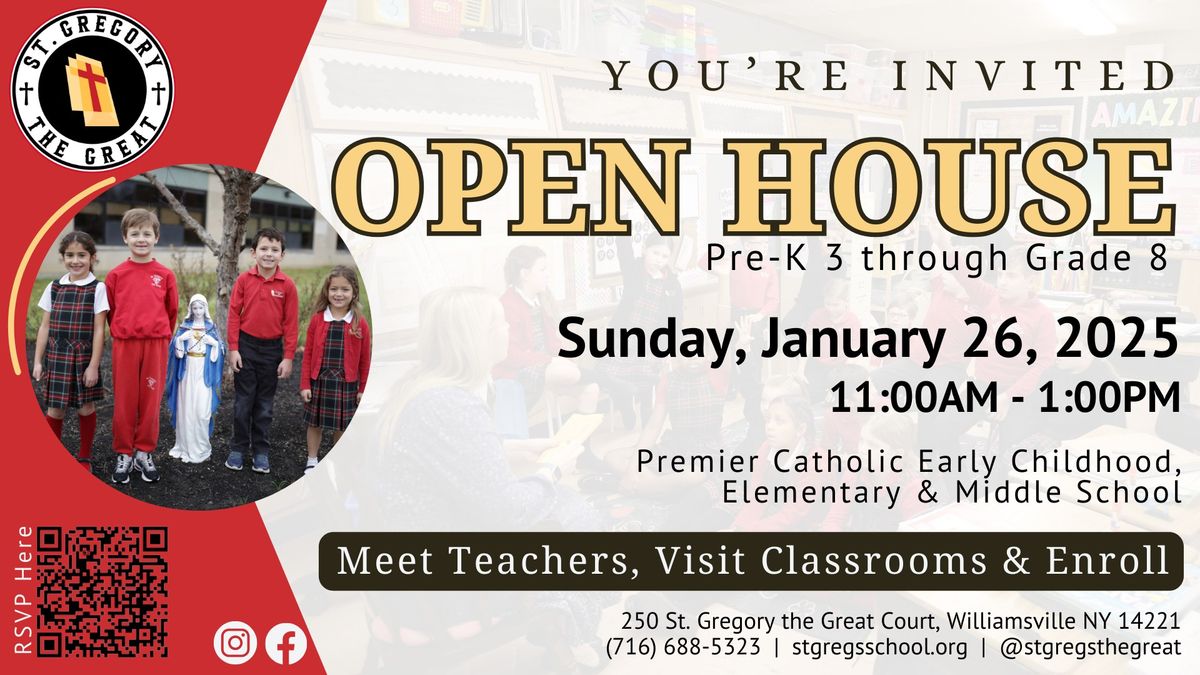 St. Greg's Open House