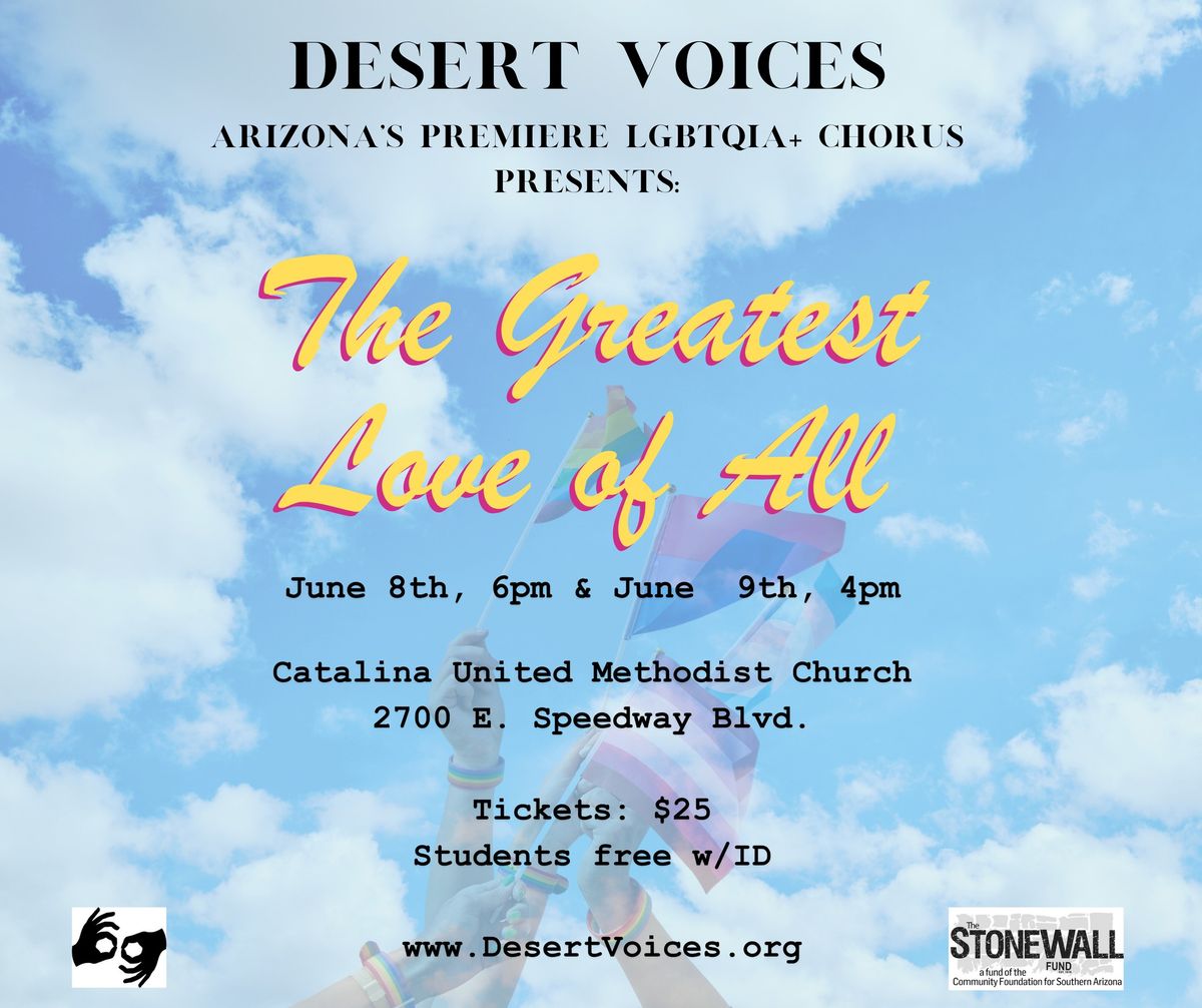 the Greatest Love of All Concert