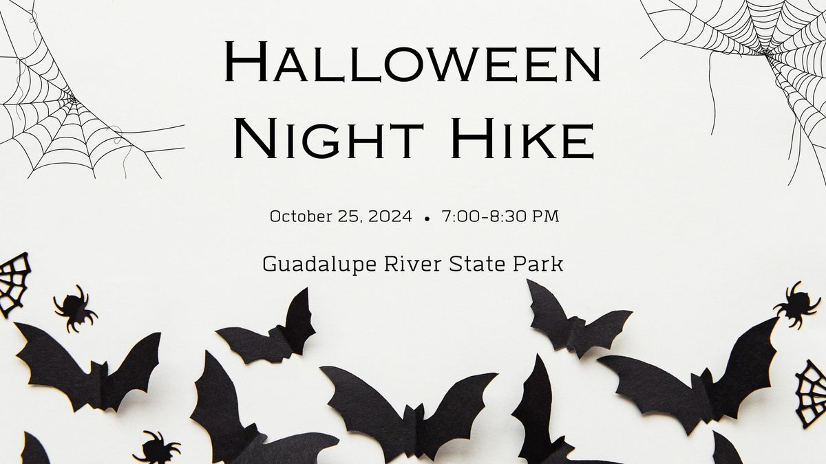 Halloween Night Hike *Registration Required*