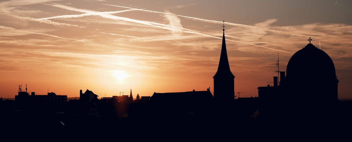 Silvester auf dem Dach