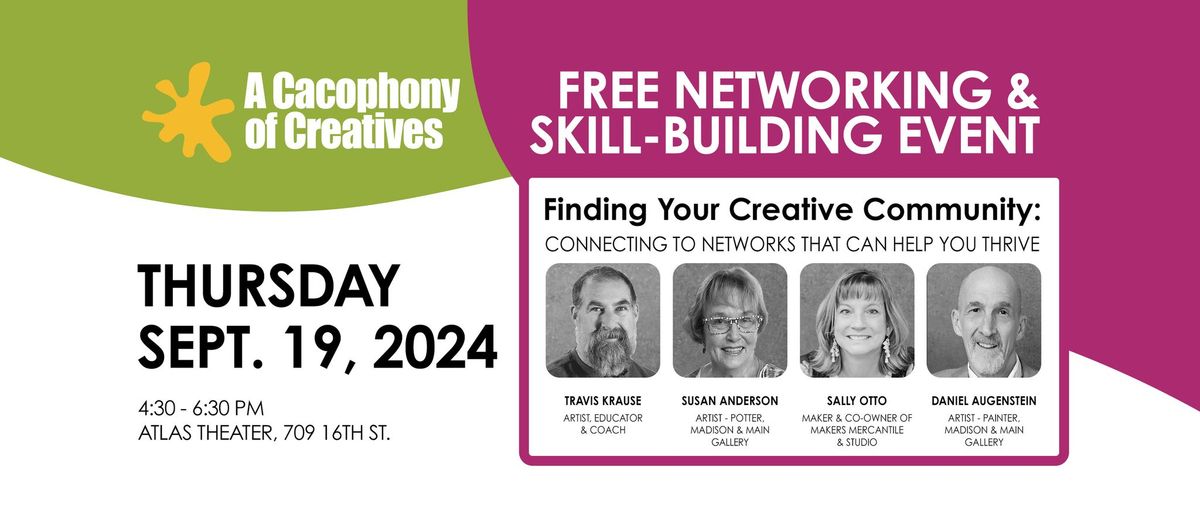 Creative Networking: Finding Your Creative Community