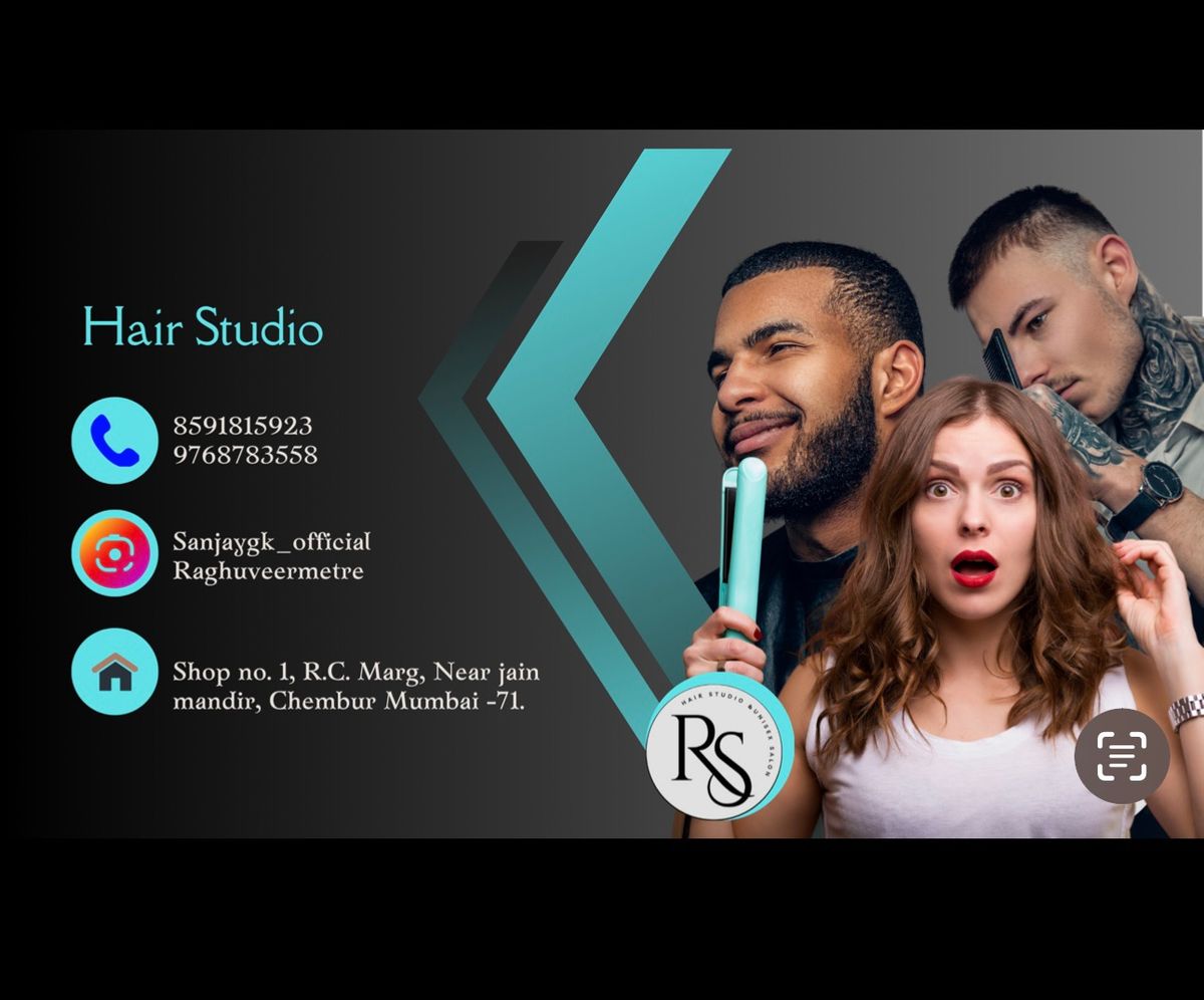 Hair service unisex salon 