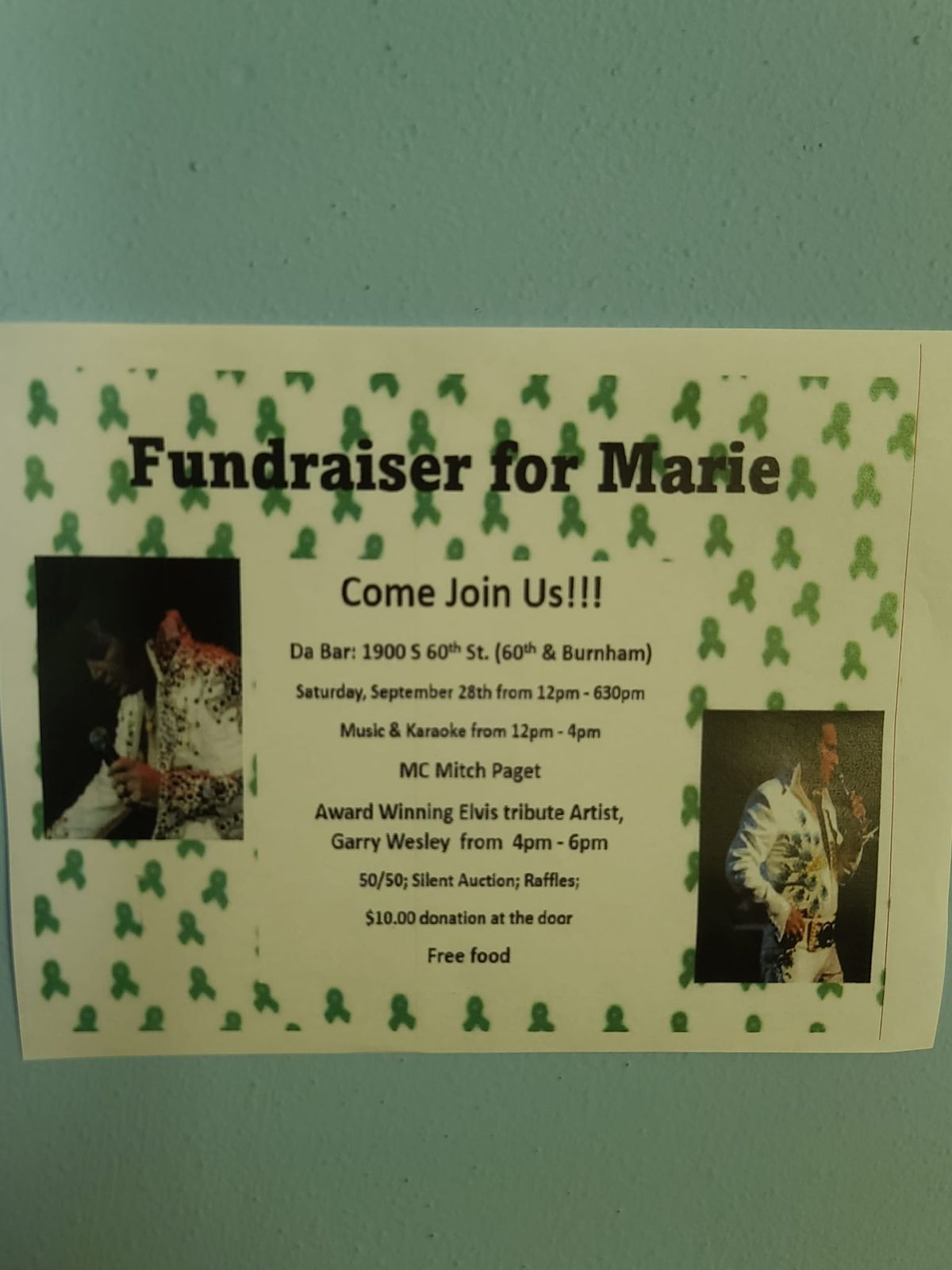 Fundraiser for Marie.