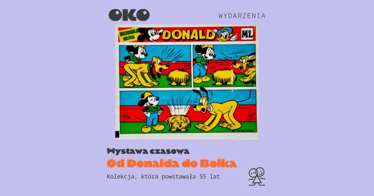 "Od Donalda do Bolka" - wystawa czasowa w Centrum Bajki i Animacji OKO