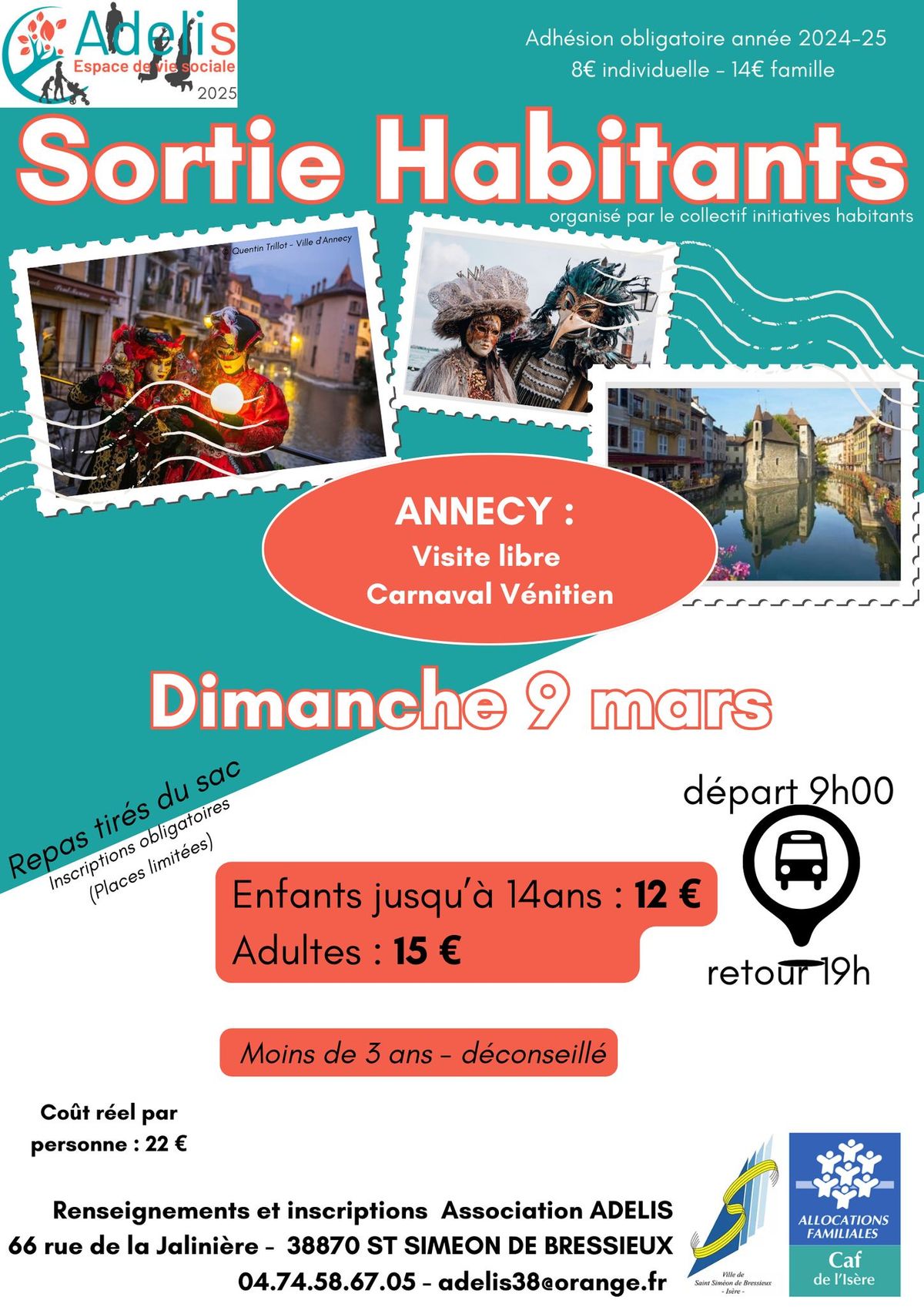 SORTIE HABITANTS - ANNECY