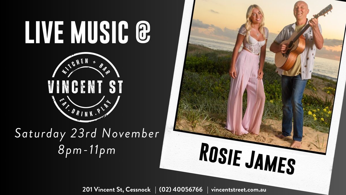 LIVE MUSIC - Rosie James