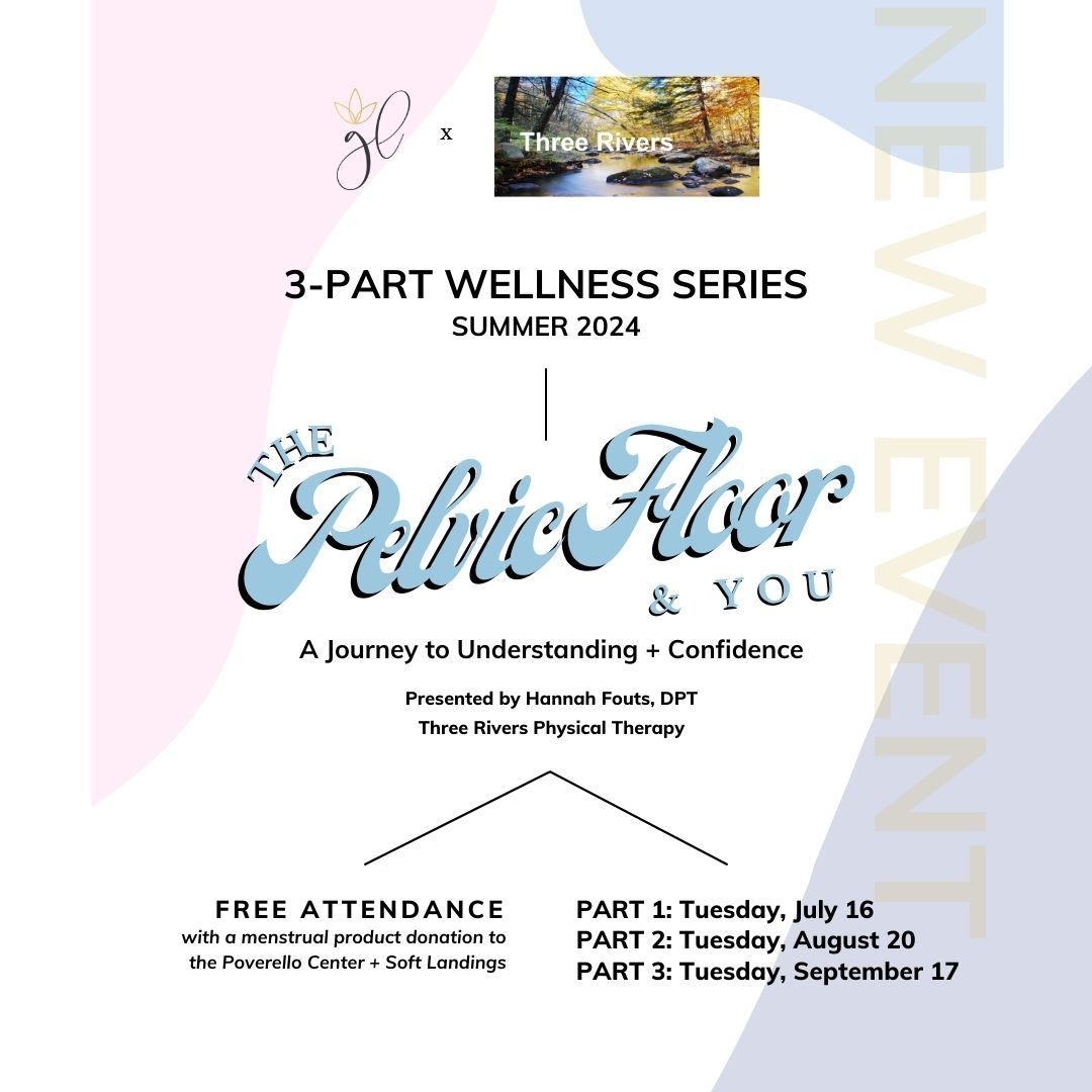 3-PART WELLNESS SERIES: THE PELVIC FLOOR & YOU