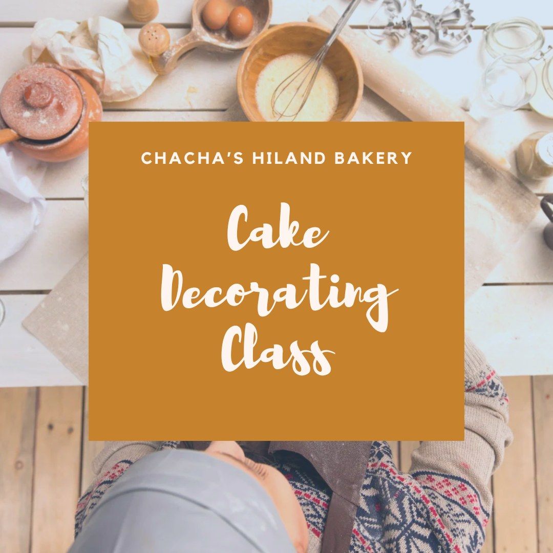 Fall Cake Decorating Class