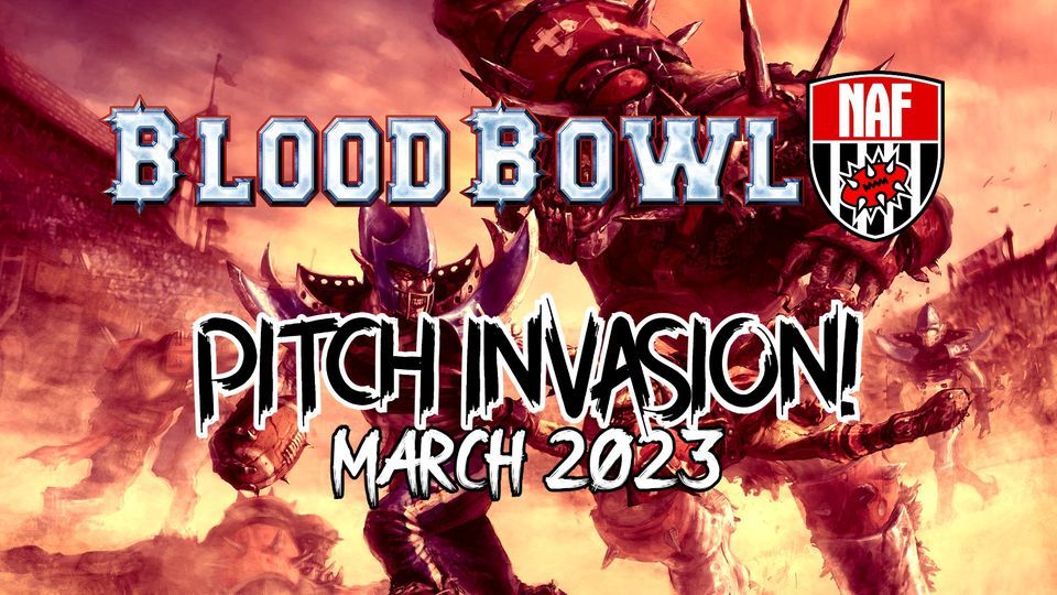 Pitch Invasion! March 2023 Blood Bowl Tournament, Tabletop Republic HQ High 25 March 2023