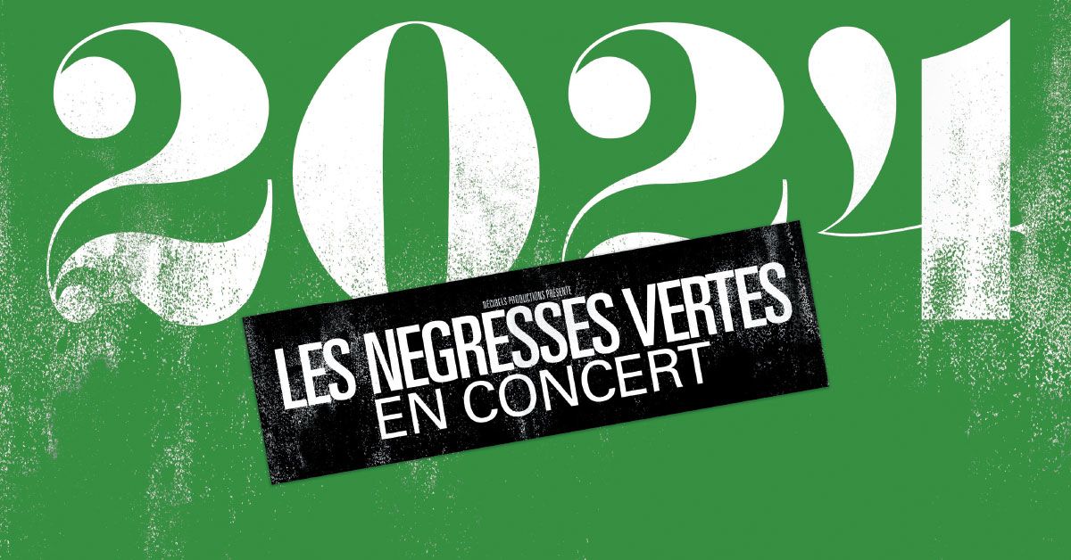 [Concert] Les N\u00e9gresses Vertes