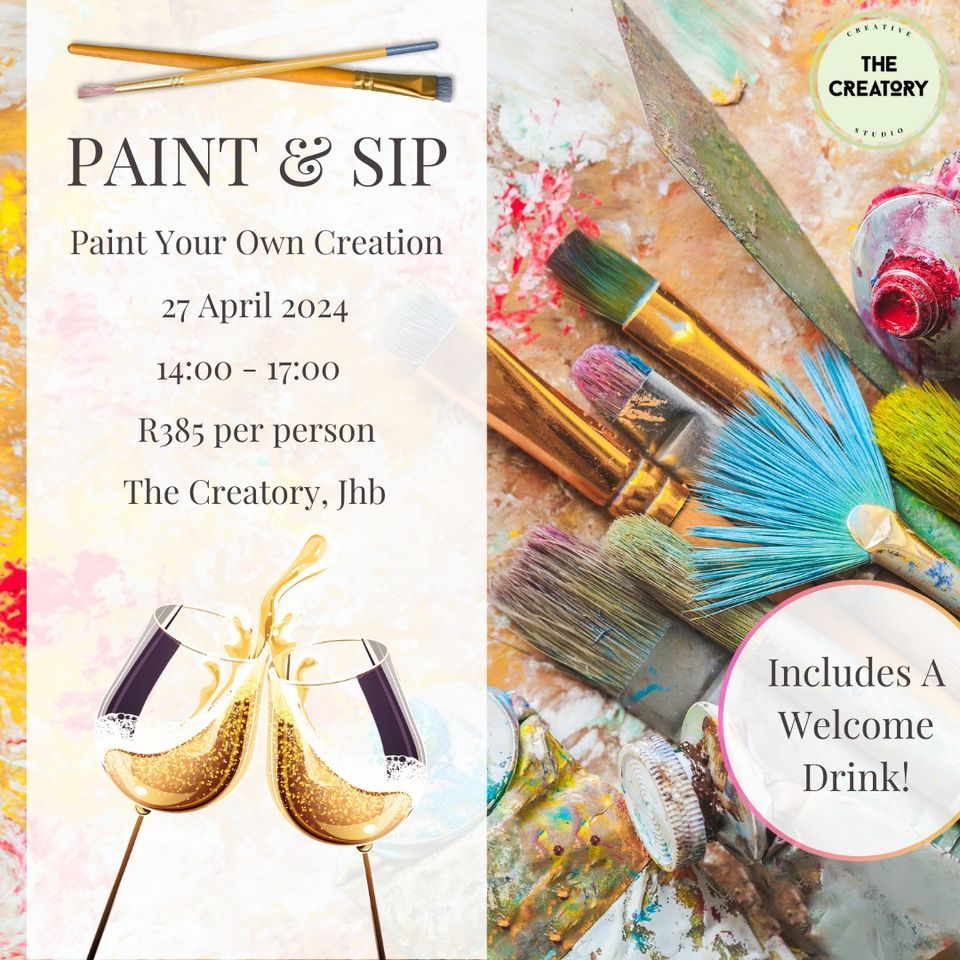 Paint & Sip: Own Creation