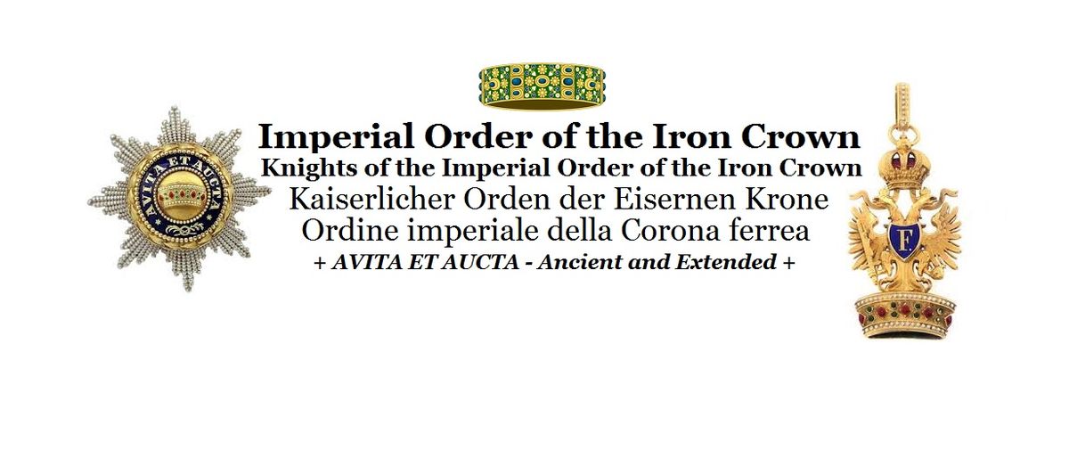 Second Re-establishment of the Imperial Order of the Iron Crown