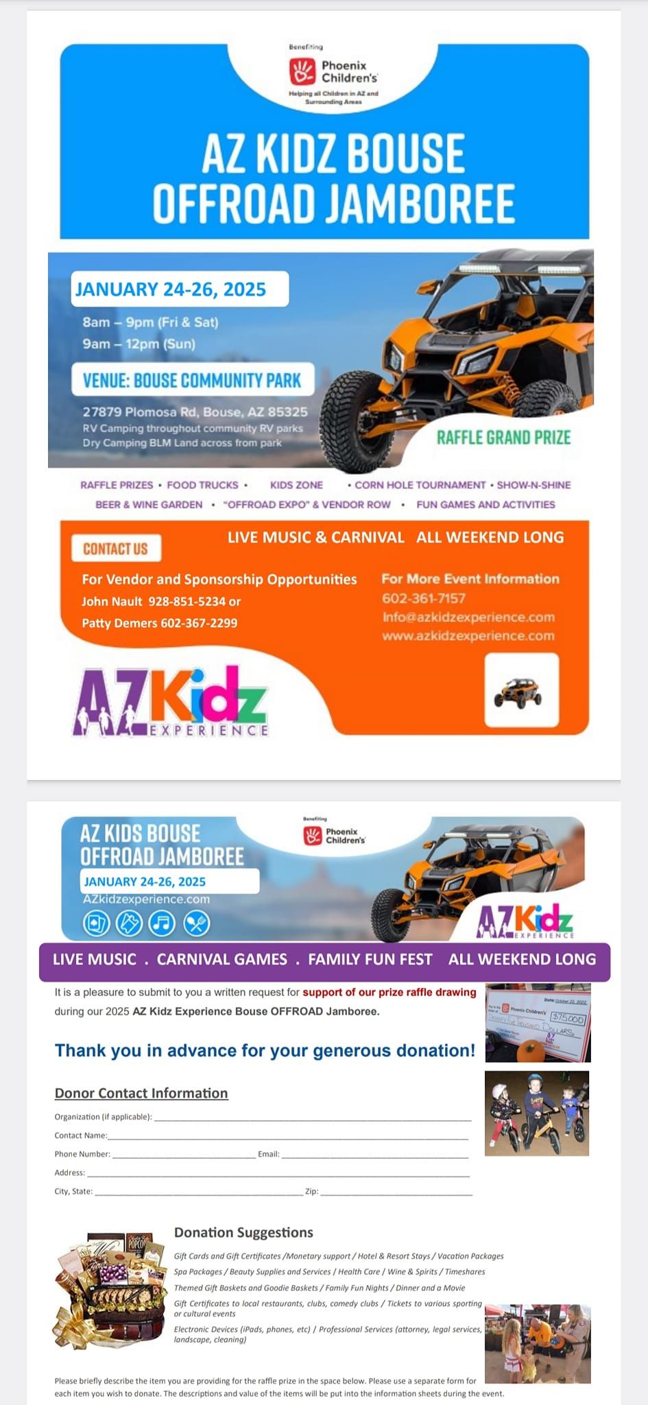 Az Kids UTV Rally, Music Fest