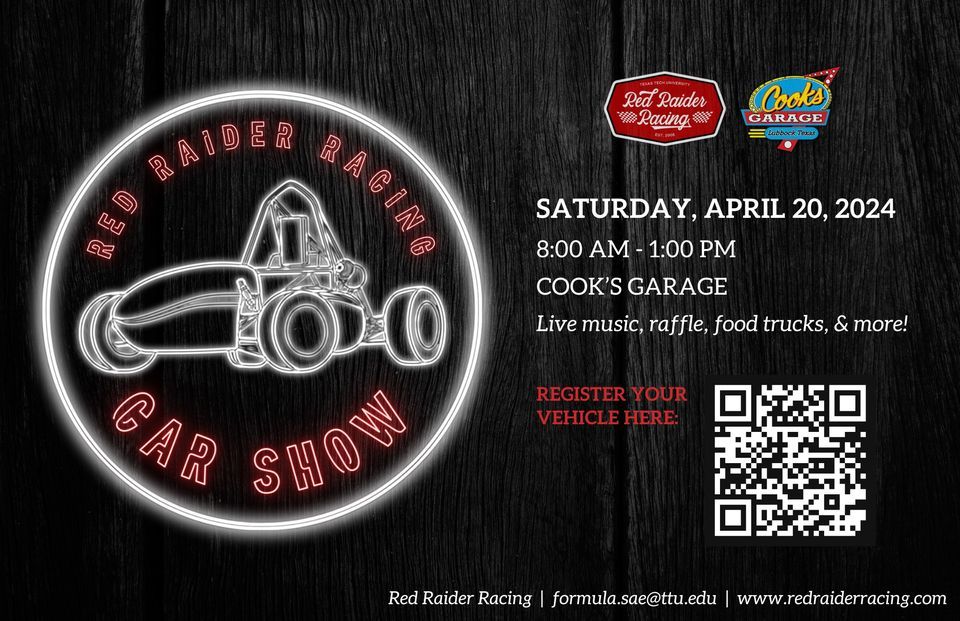 Red Raider Racing Car Show