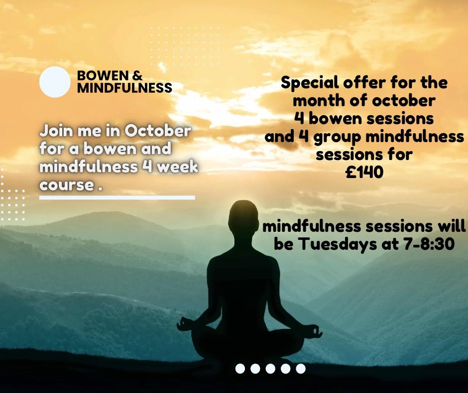 Introduction to Bowen and Mindfulness for Pain Management