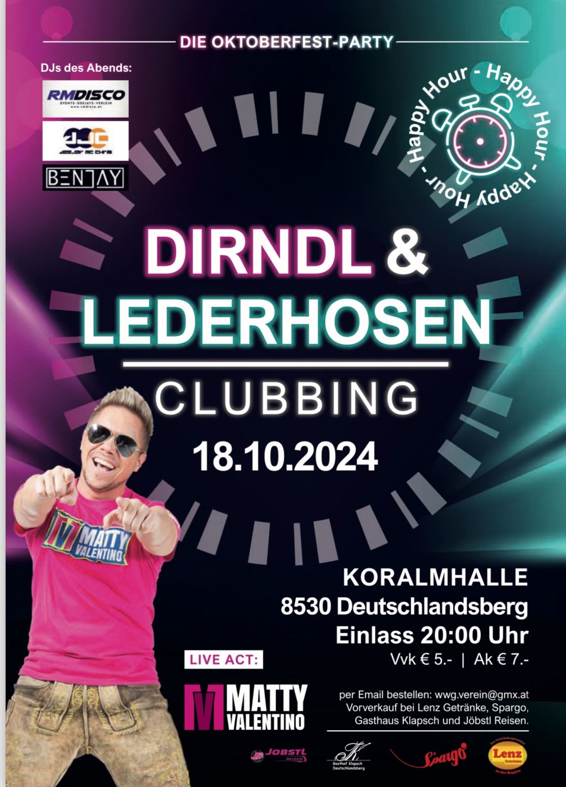 \ud83d\udca5DIRNDL & LEDERHOSENCLUBBING\ud83d\udca5DIE OKTOBERFEST-PARTY\ud83d\udca5