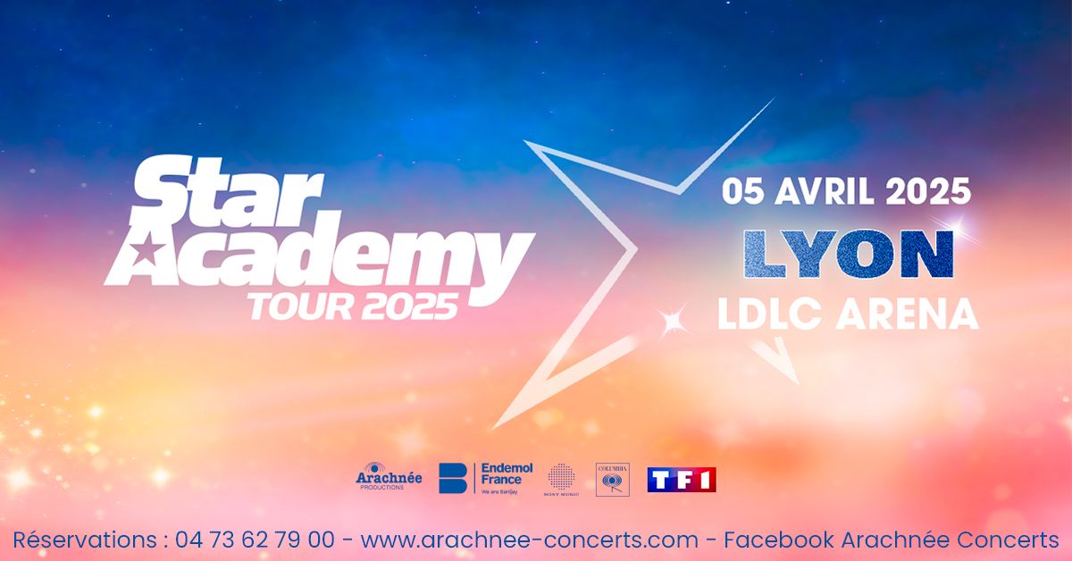 Star Academy \u00e0 la LDLC Arena de Lyon 