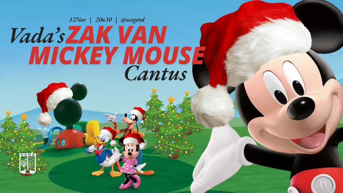 VADA's Zak van Mickey Mouse Cantus