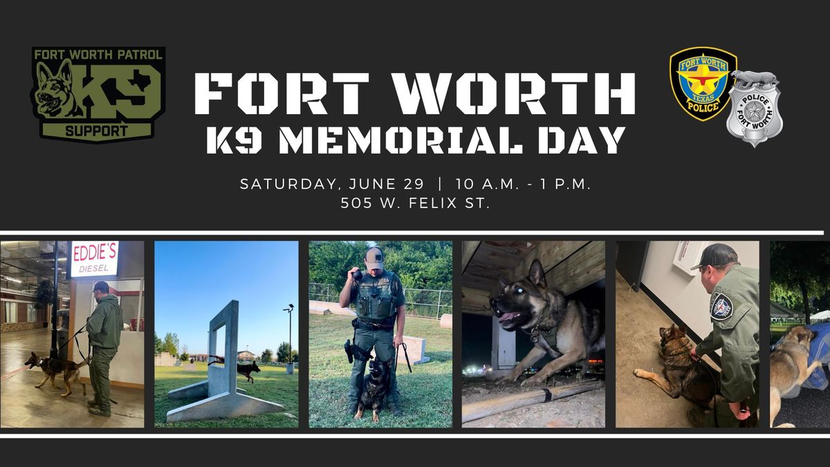 K9 Day and Memorial Dedication 