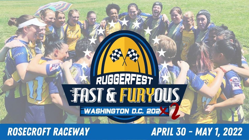 Ruggerfest 2022, Rosecroft Raceway, Suitland, 30 April to 1 May