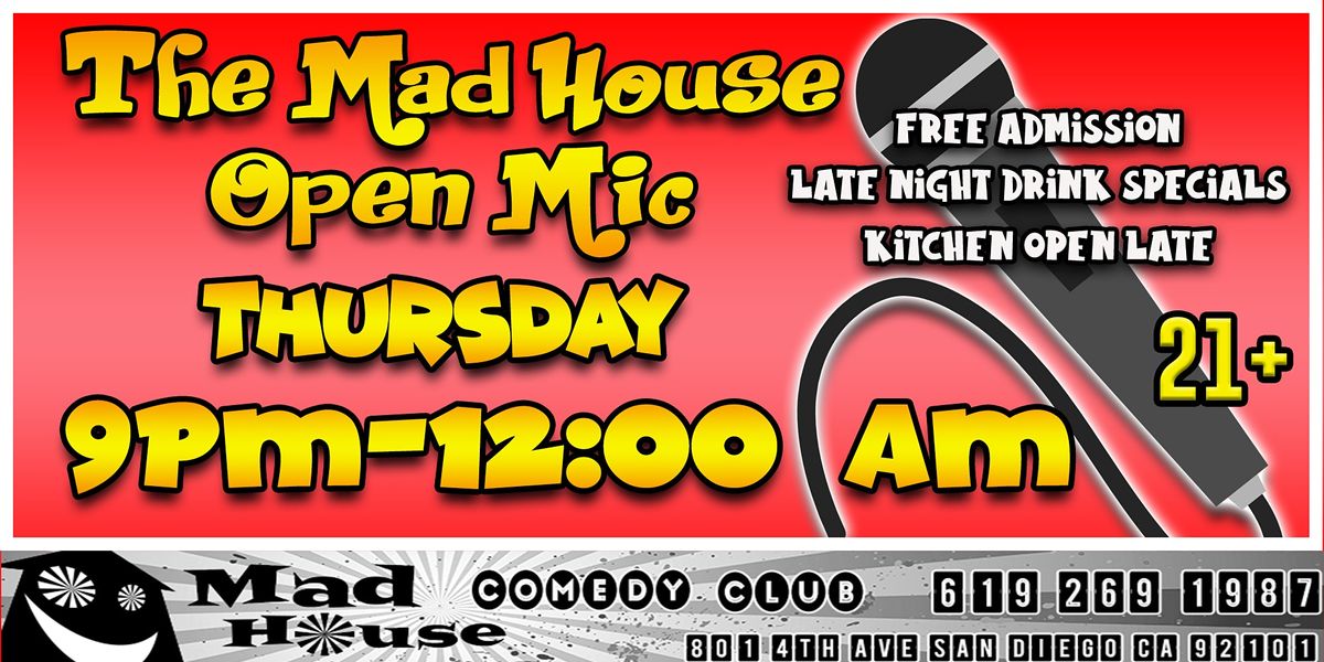 Open Mic Comedy - Free Show