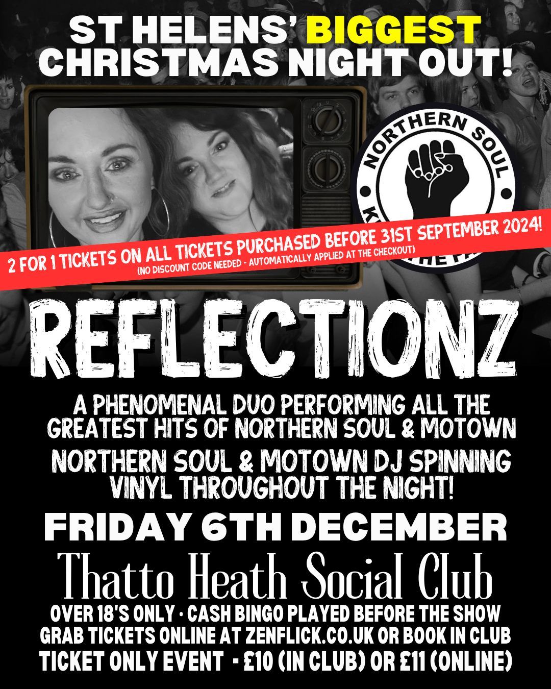 Reflectionz - Christmas Party Night!