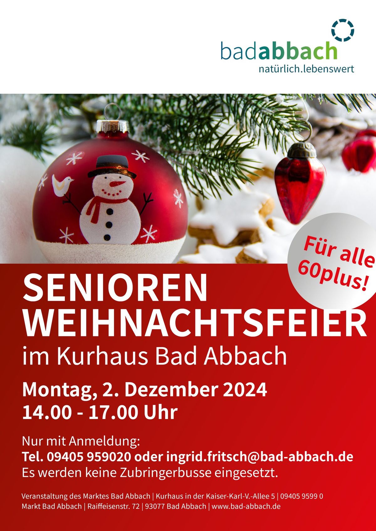 SENIOREN WEIHNACHTSFEIER