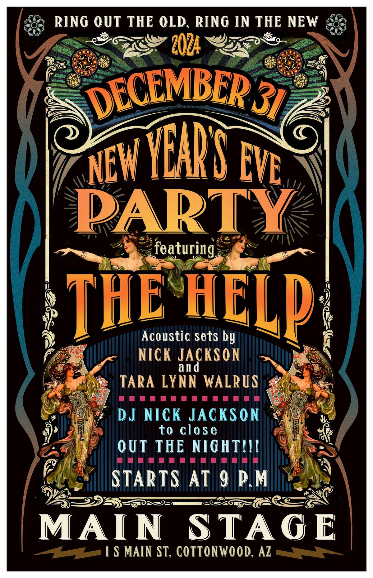 New Year's Eve Bash Featuring The Help